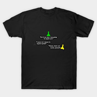 Clue Expose Quote T-Shirt